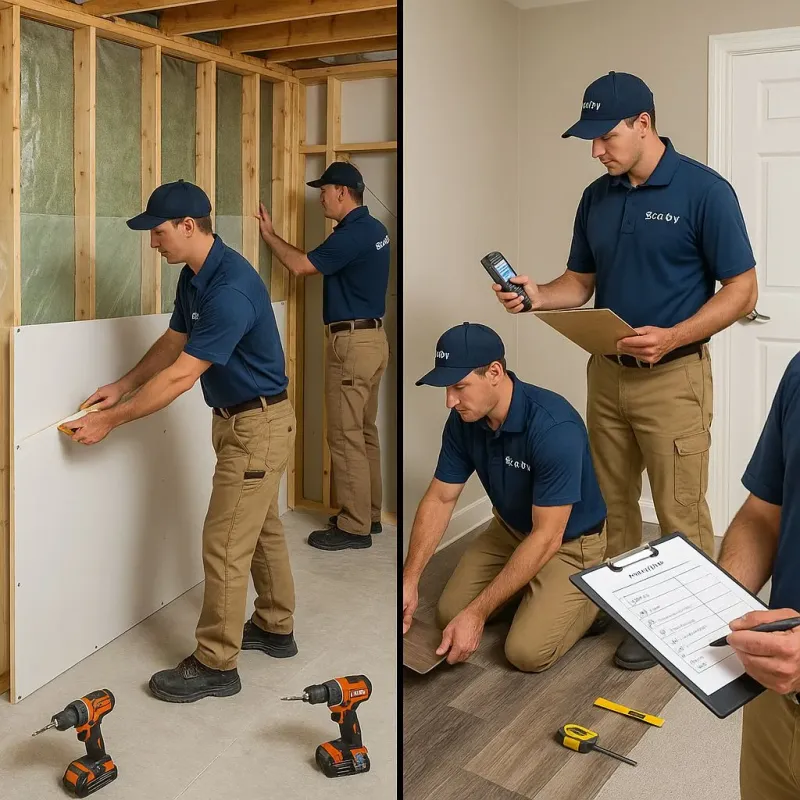 Repairs and Reconstruction process in Lebanon, PA